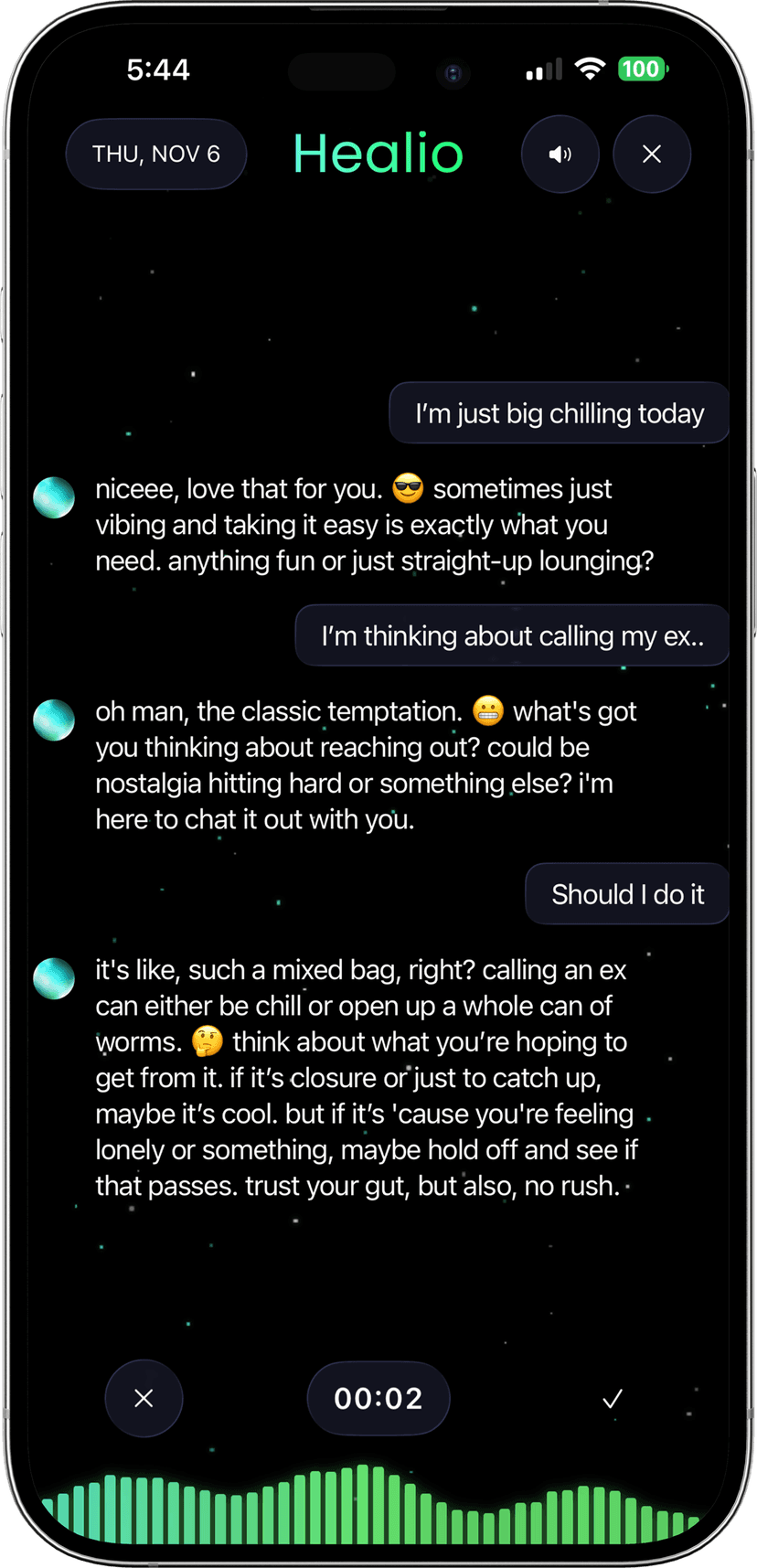 Healio app screenshot